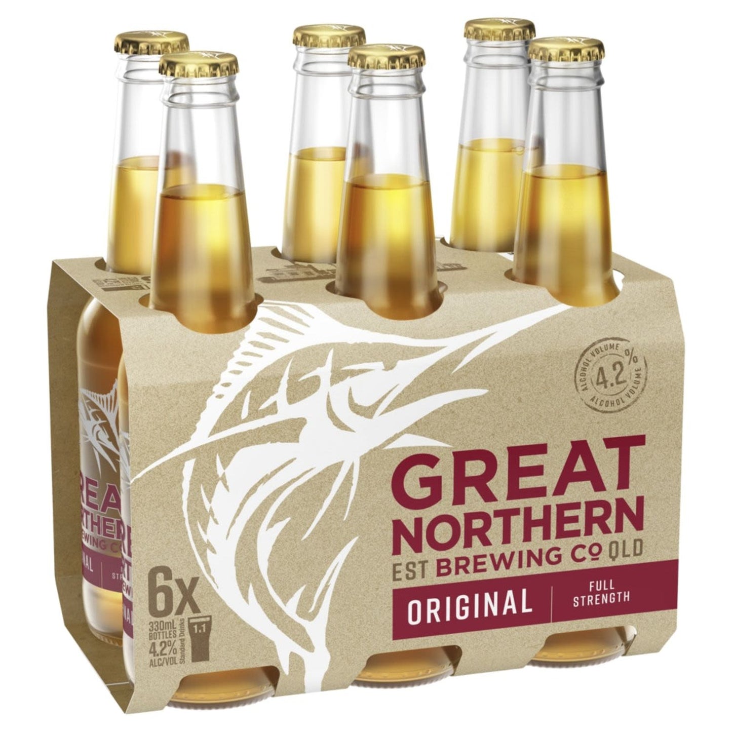 Great Northern Brewing Co. Original Lager Bottles 330mL