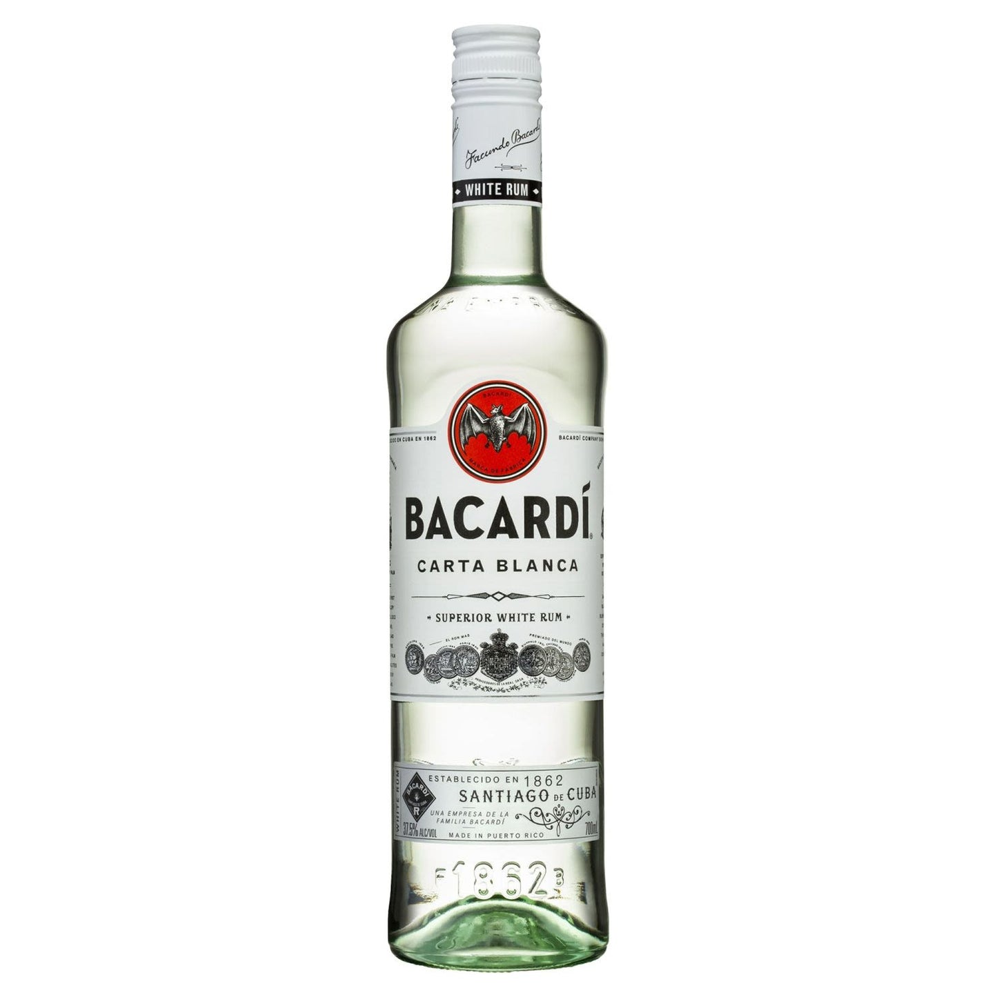 Bacardi Carta Blanca Superior White Rum 700ML