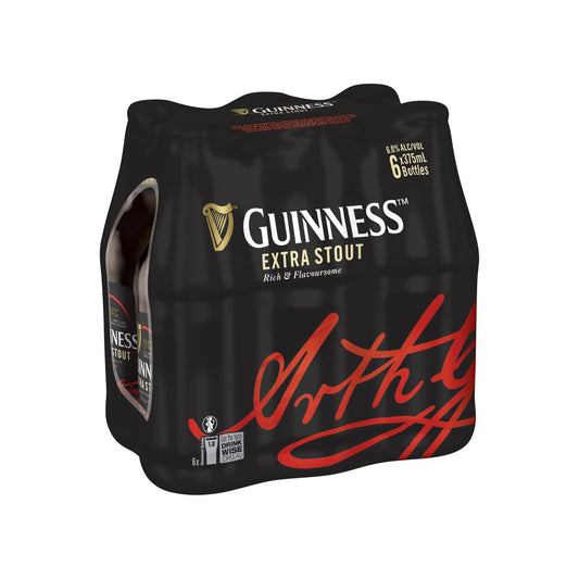 Guinness Extra Stout Bottle 375mL
