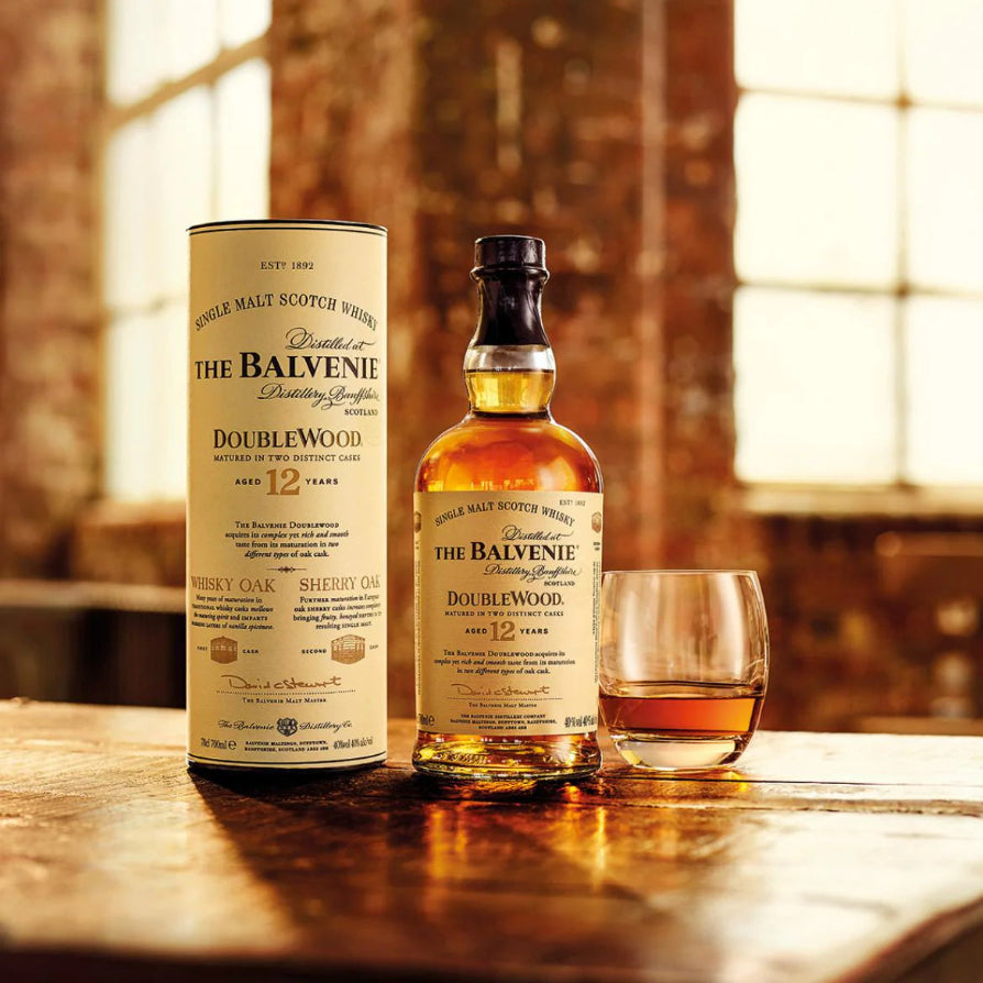 The Balvenie 12 YO DoubleWood Single Malt Whisky 700ML