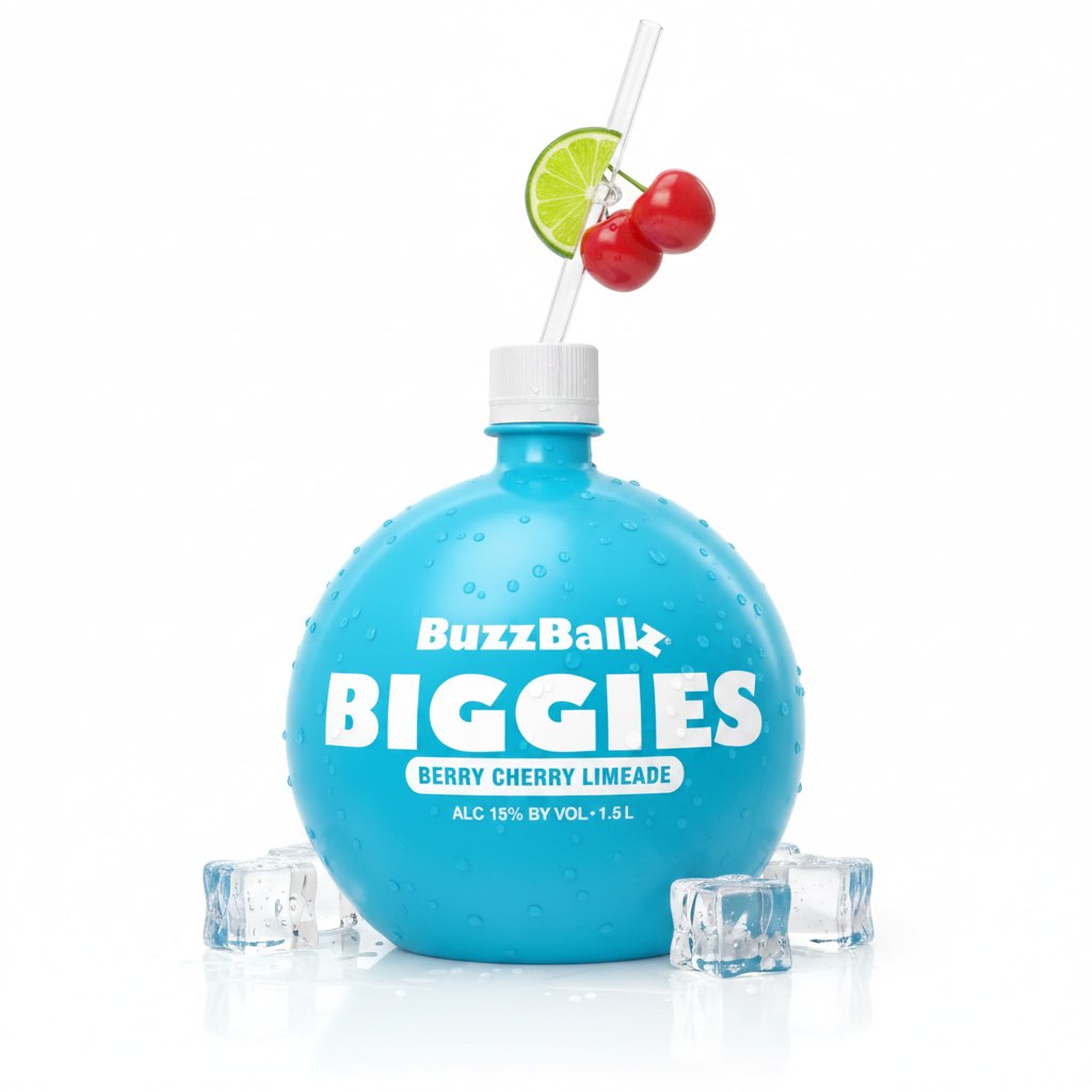 BuzzBallz Biggies Berry Cherry Limeade 1.5L