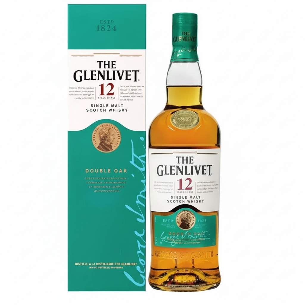 Glenlivet 12 YO scotch 700mL