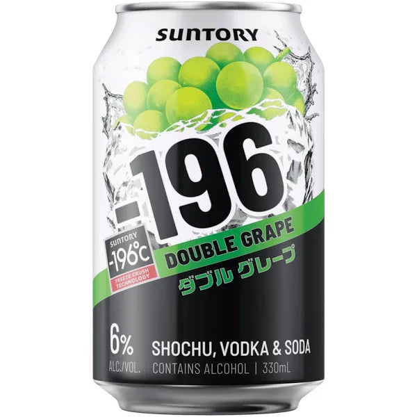 Suntory -196 Double Grape Can 330mL