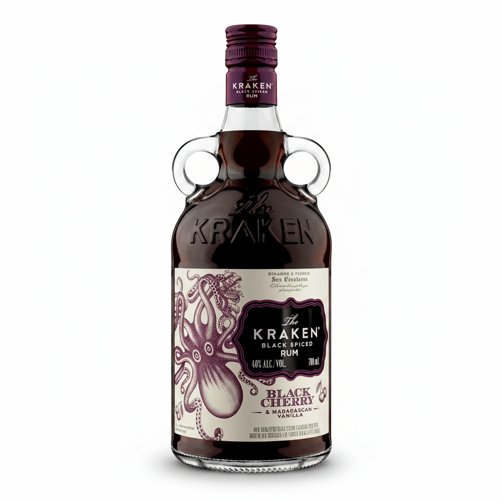 Kraken Black Cherry & Madagascan Vanilla Rum 700mL