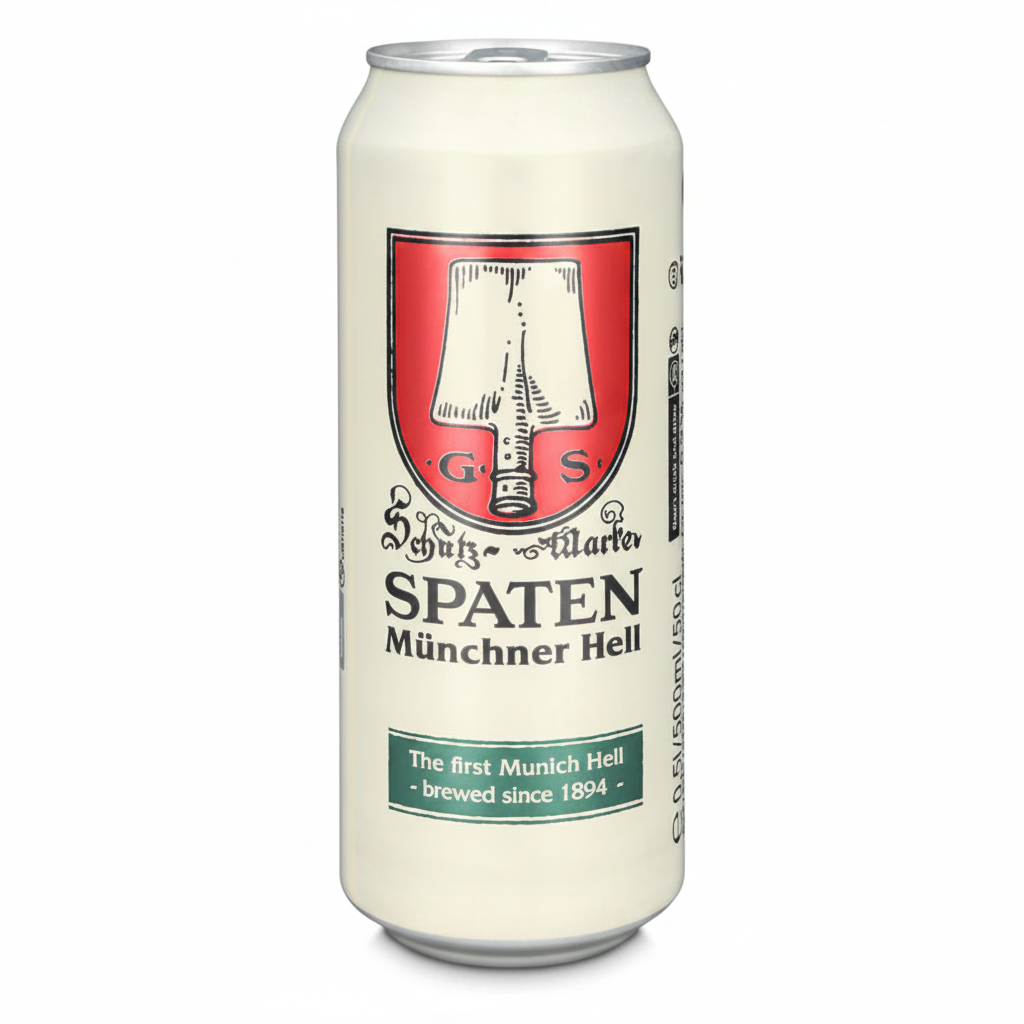 Spaten Münchner Hell Can 500mL