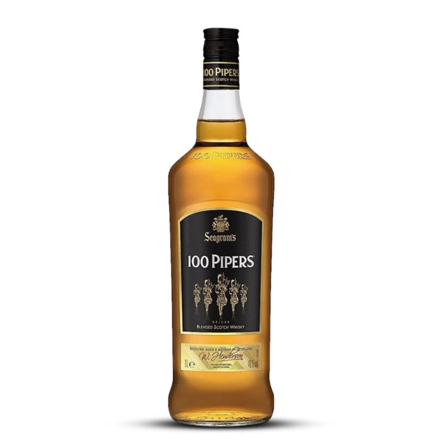 100 Pipers Blended Scotch Whisky 700ML