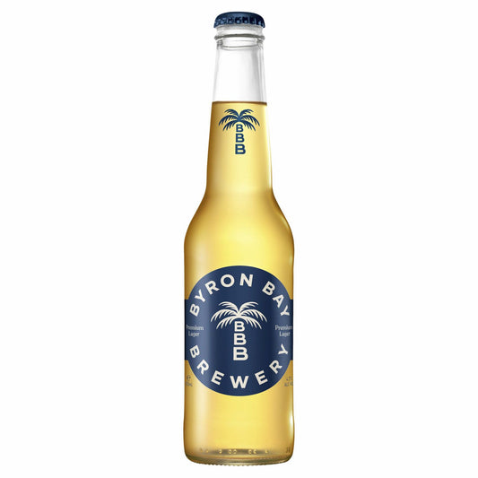 Byron Bay Brewery Premium Lager Bottles 355mL
