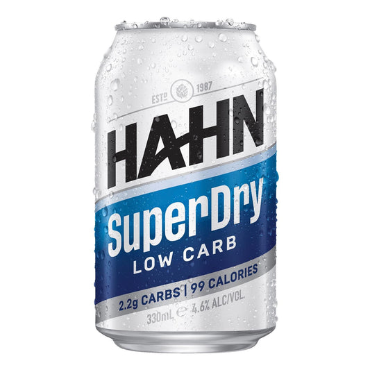 Hahn Super Dry Cans 375mL 30PK