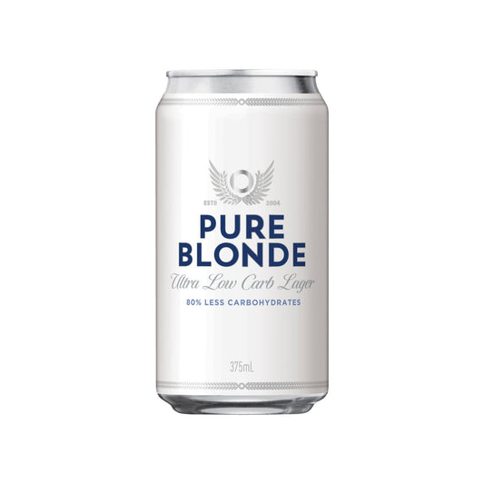 Pure Blonde Ultra Low Carb Lager Cans 375mL 24PK