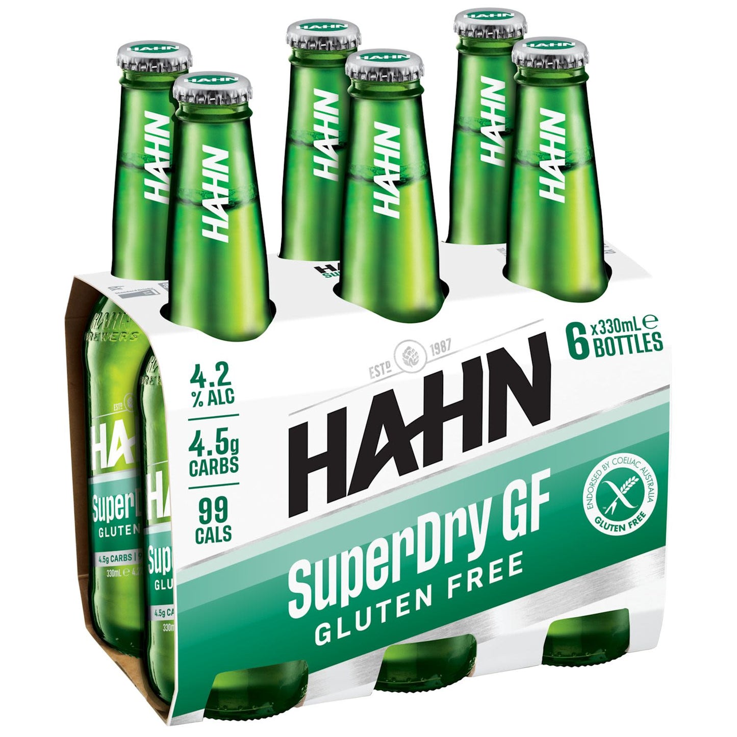 Hahn SuperDry Gluten Free 330mL Bottle