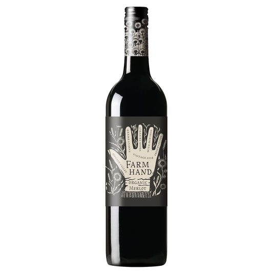 Farm Hand Organic Merlot 750ml