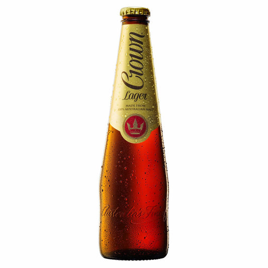 Crown Lager Bottles 375mL