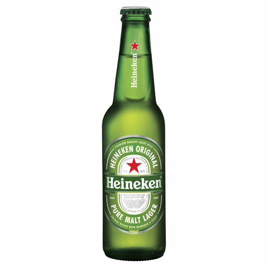 Heineken Lager Bottles 330mL