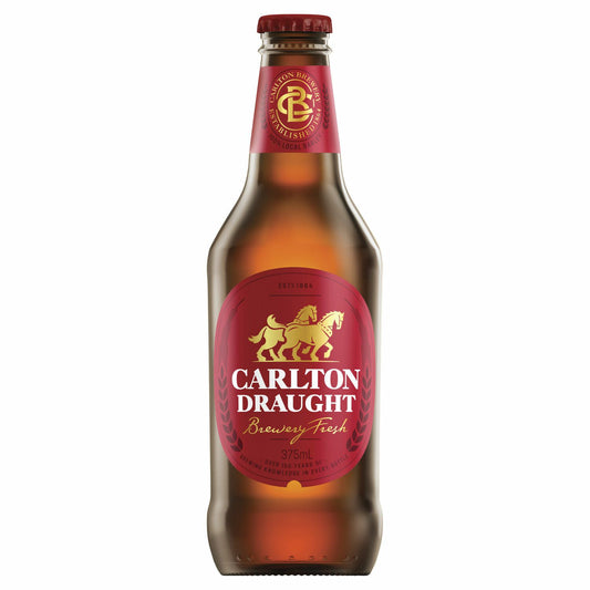 Carlton Draught Bottles 375mL