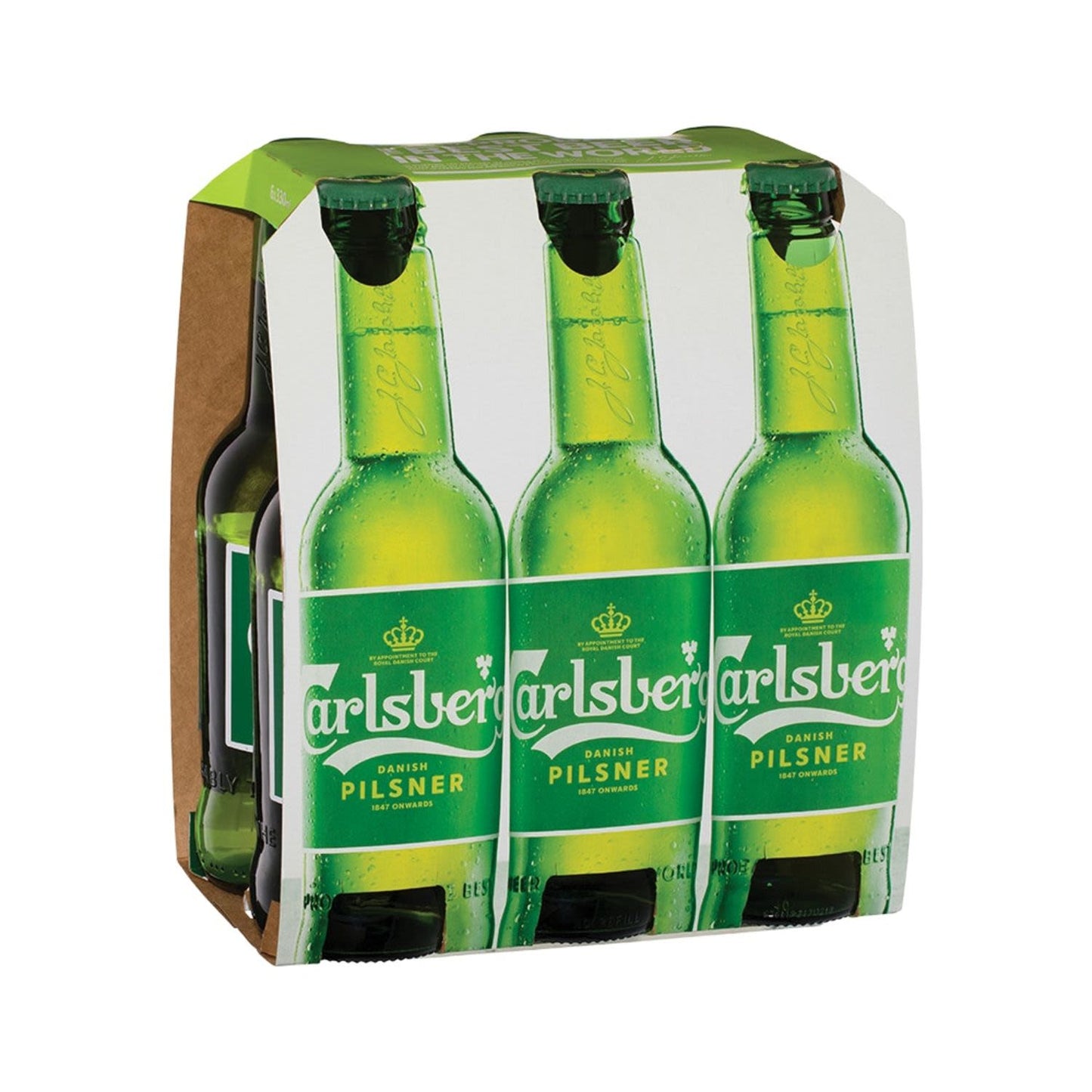 Carlsberg Pilsner Bottle 330mL