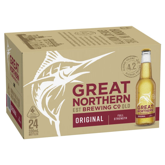 Great Northern Brewing Co. Original Lager Bottles 330mL