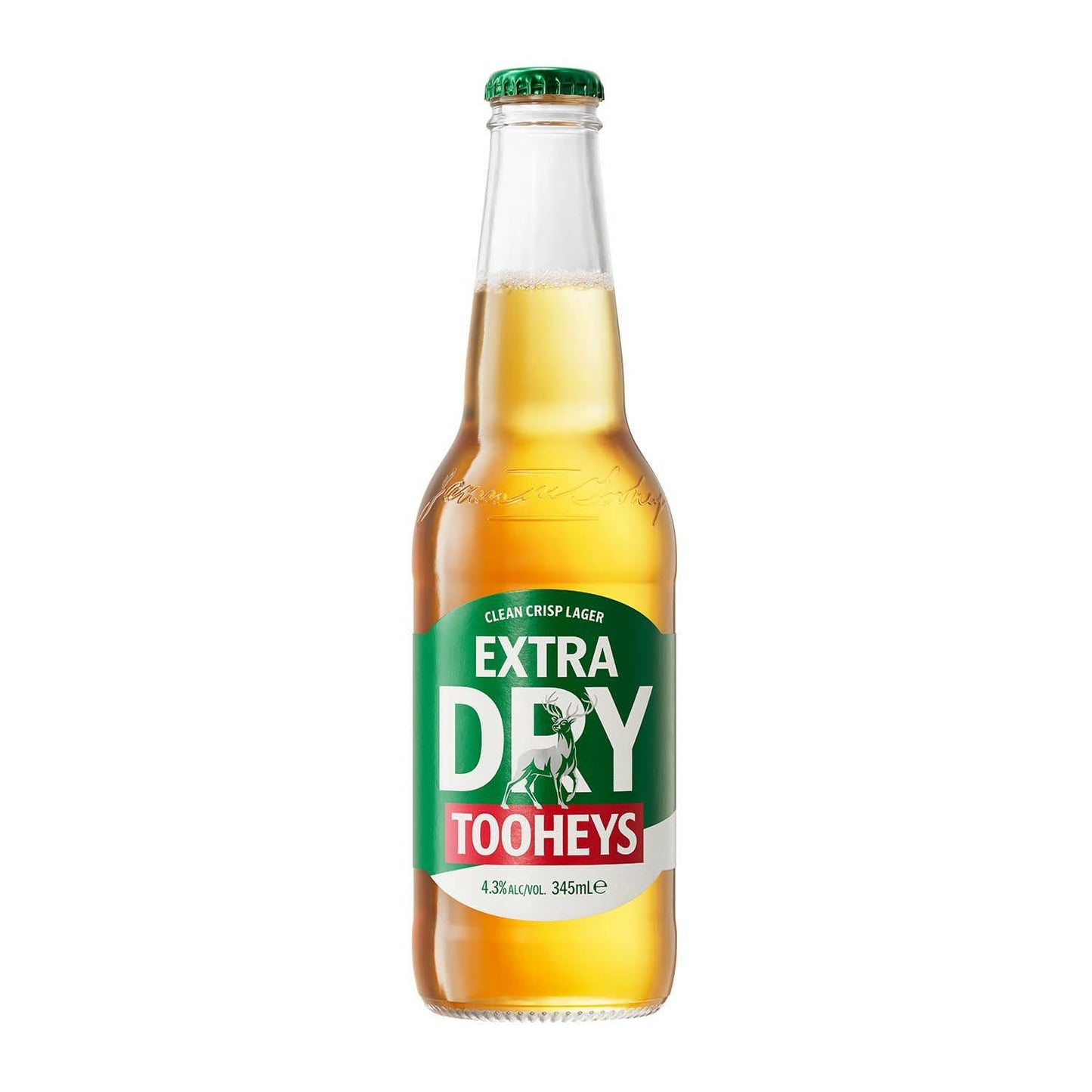 Tooheys Extra Dry Bottles 345mL