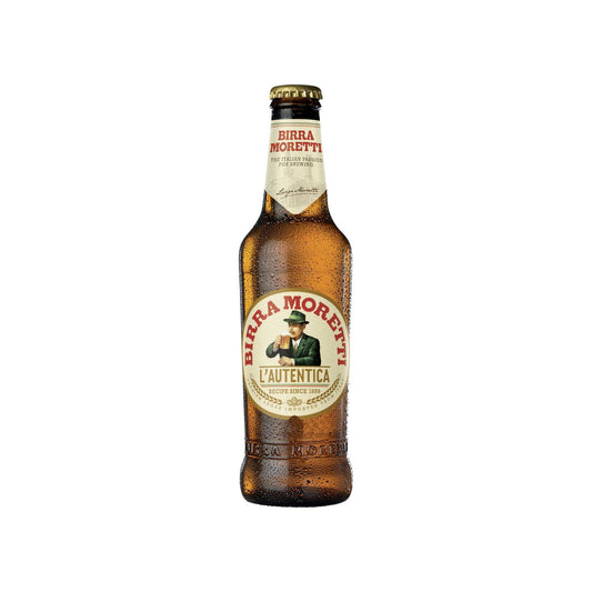 Birra Moretti Lager Bottles 330mL