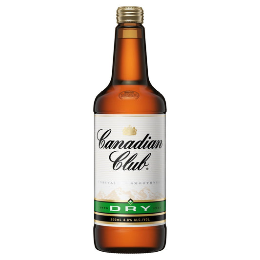 Canadian Club & Dry Bottle 500mL