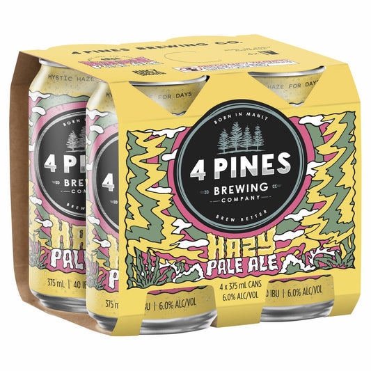 4 Pines Hazy Pale Ale Can 375mL