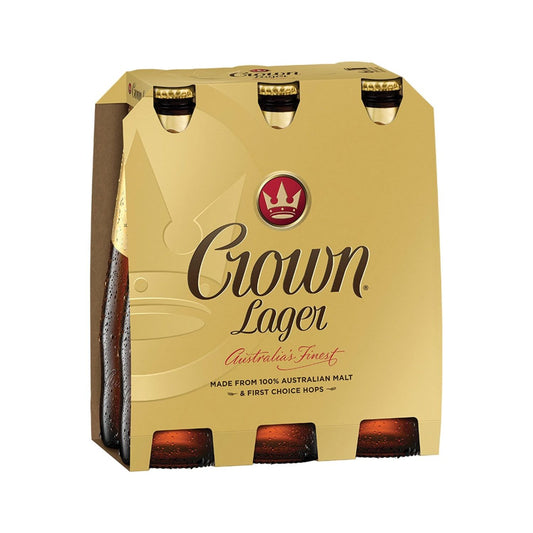 Crown Lager Bottles 375mL