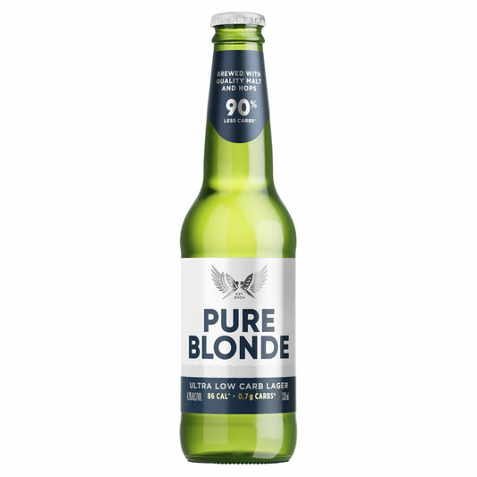 Pure Blonde Ultra Low Carb Bottles 330mL