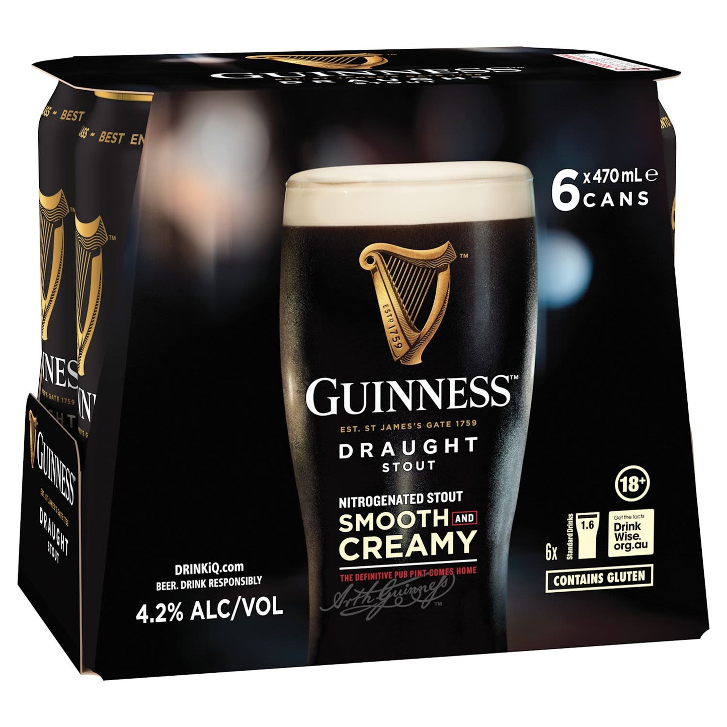Guinness Draught Can 470 mL