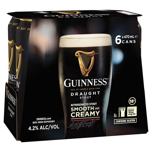 Guinness Draught Can 470 mL
