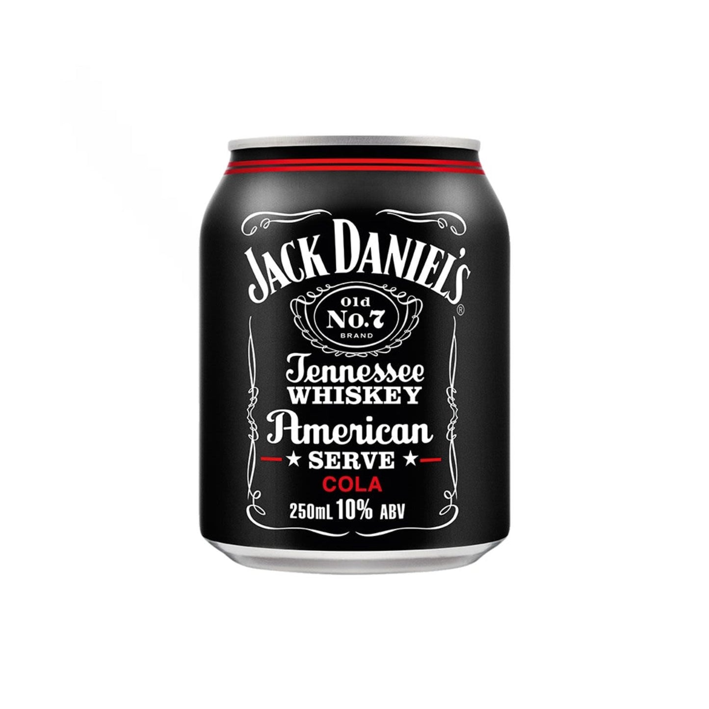 Jack Daniel's & Cola American Serve Can 250mL 4 Pack