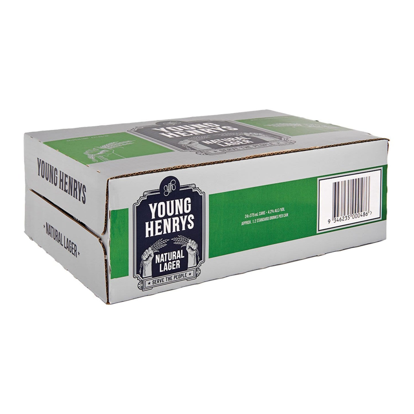 Young Henry's Natural Lager Can 375mL