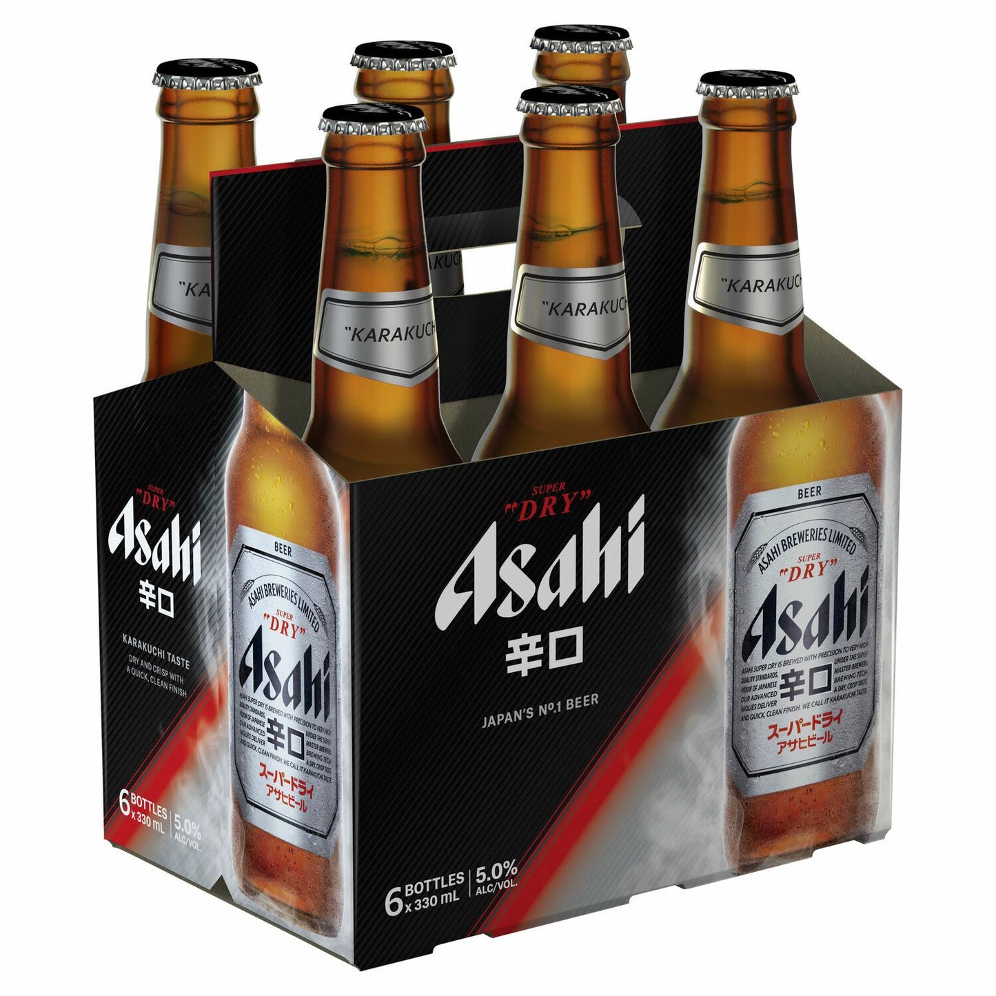 Asahi Super Dry Bottles 330mL