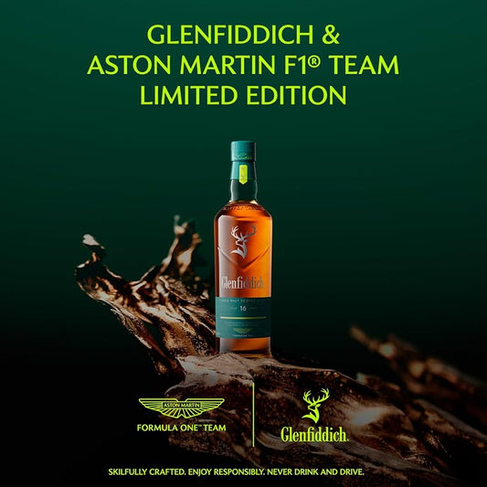 Glenfiddich 16YO Aston Martin Limited Edition Single Malt Scotch 700ml