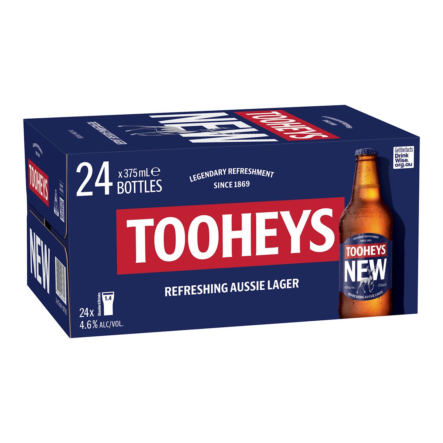 Tooheys New Bottles 375mL