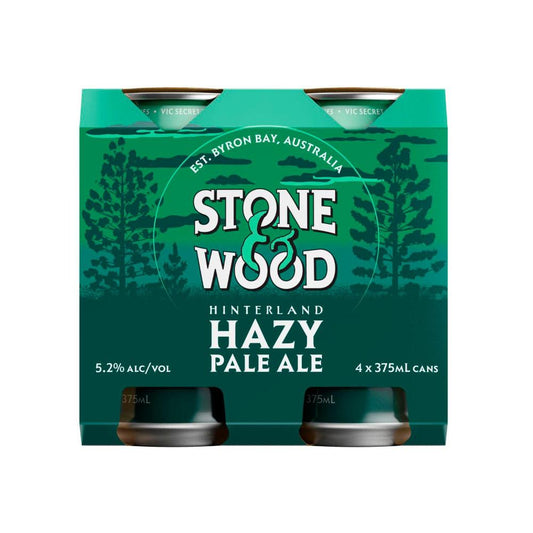 Stone & Wood Hinterland Hazy Pale Ale 375ml Can