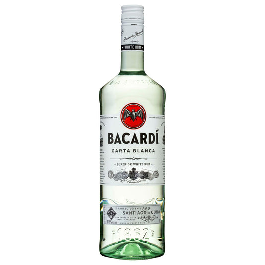 Bacardi Carta Blanca Superior White Rum 1L