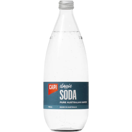 Capi Classic Soda Water 750mL