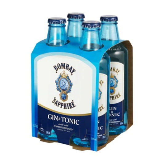 Bombay Sapphire Gin & Tonic Bottle 275mL