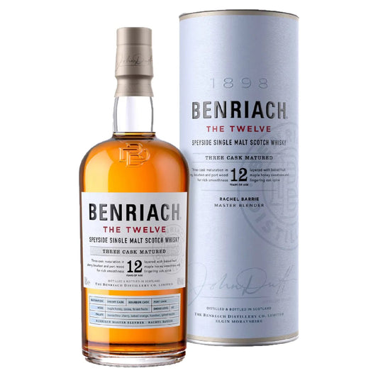 BenRiach 12YO Single Malt Scotch Whisky 700ML EASY LIQUOR ONLINE