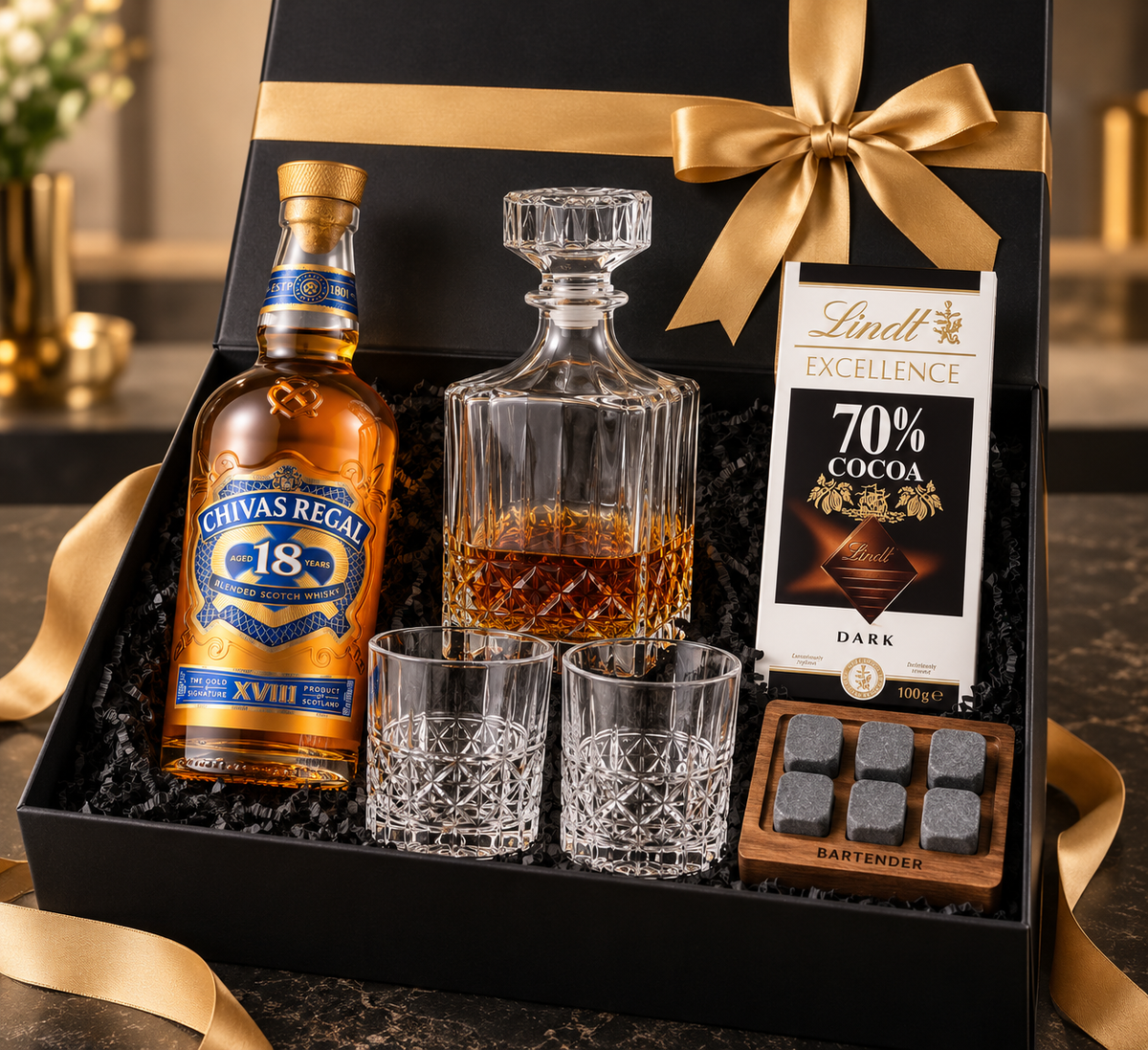 Chivas 18YO Prestige Gift Set
