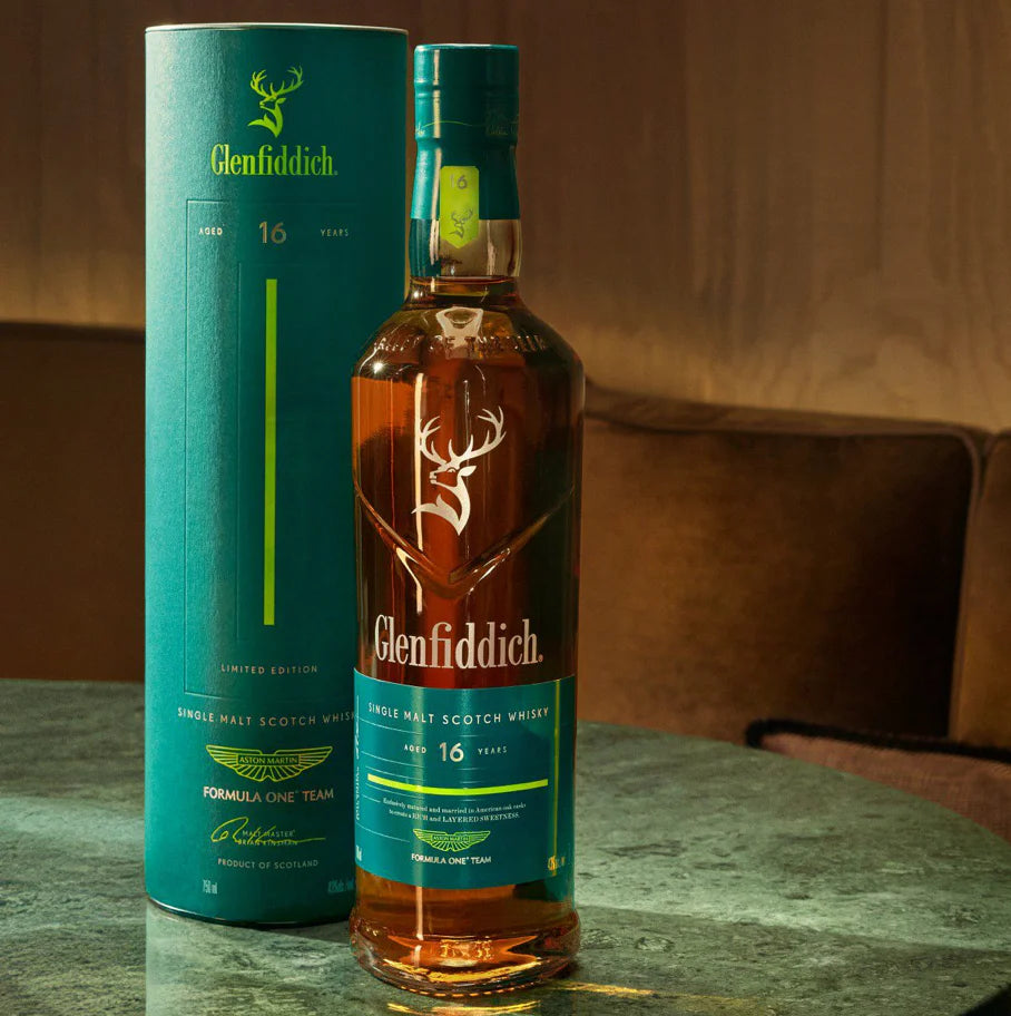 Glenfiddich 16YO Aston Martin Limited Edition Single Malt Scotch 700ml