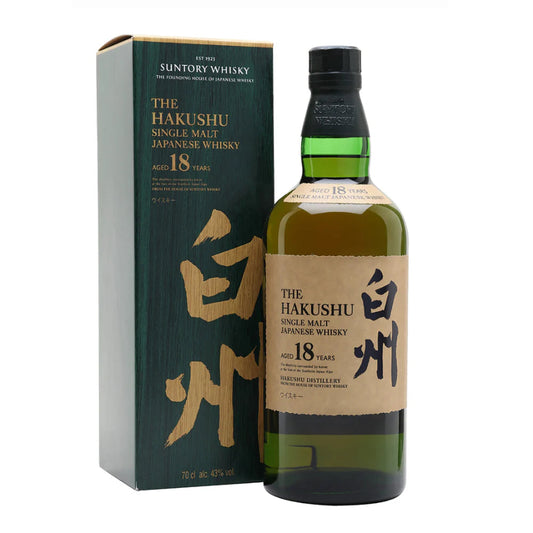Hakushu 18 Year Old Single Malt Whisky 700ML