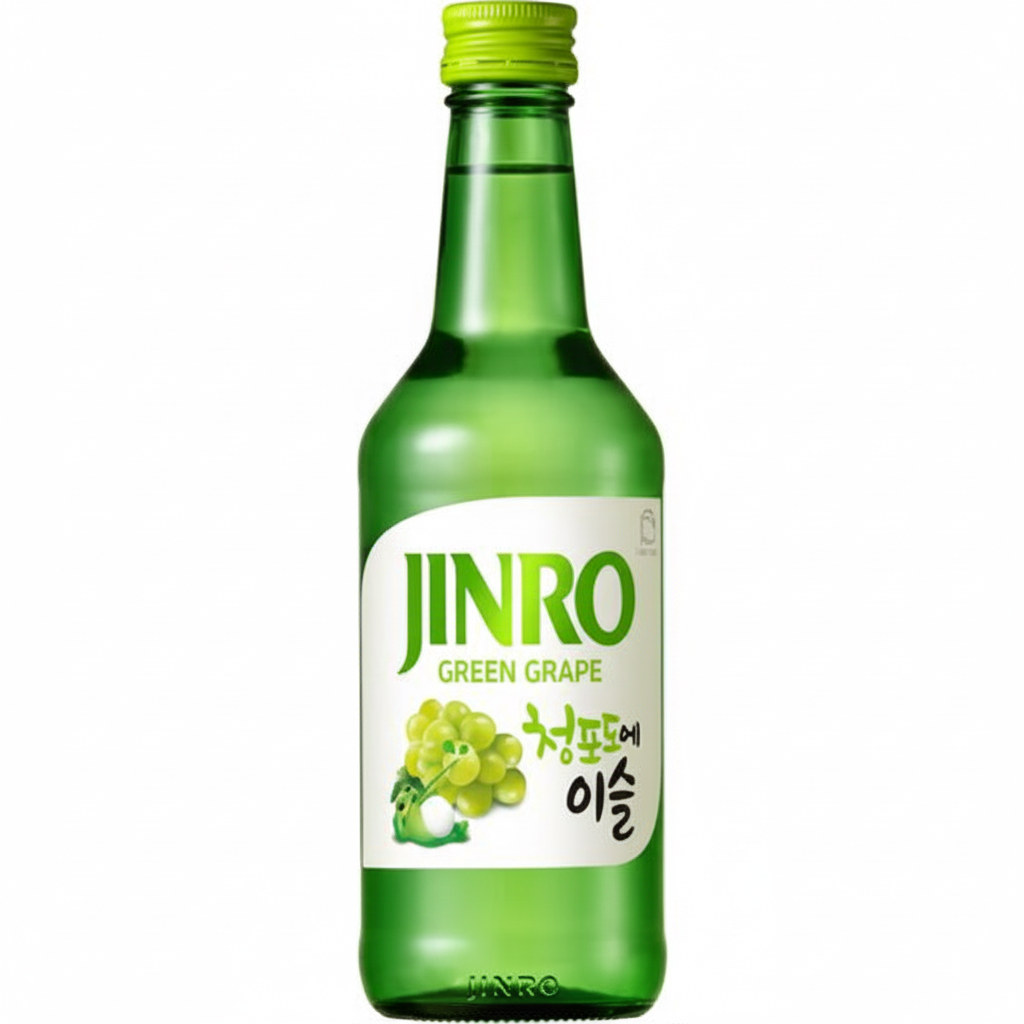 Jinro Green Grape Soju 360mL 