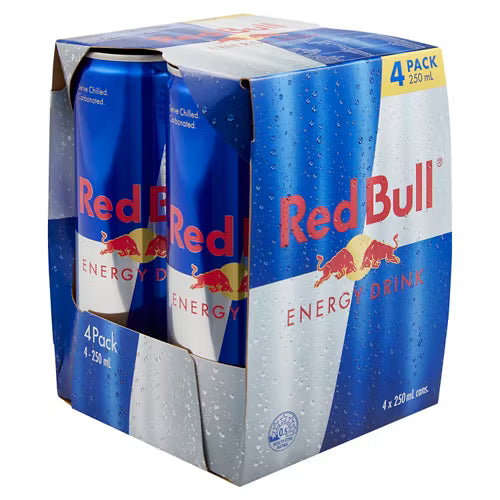 Red Bull Energy Drink 250mL 4Pack