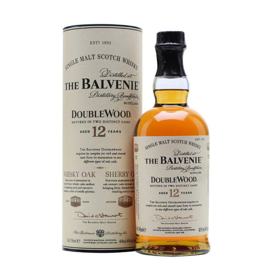 The Balvenie 12 YO DoubleWood Single Malt Whisky 700ML EASY LIQUOR ONLINE