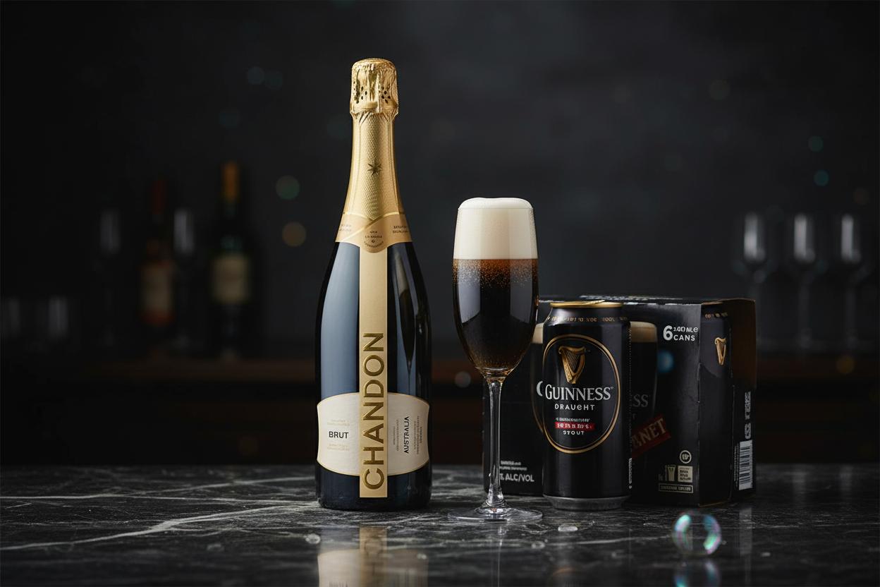 Black Velvet Cocktail Set