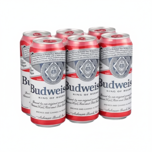 Budweiser 6-Pack 500mL Cans
