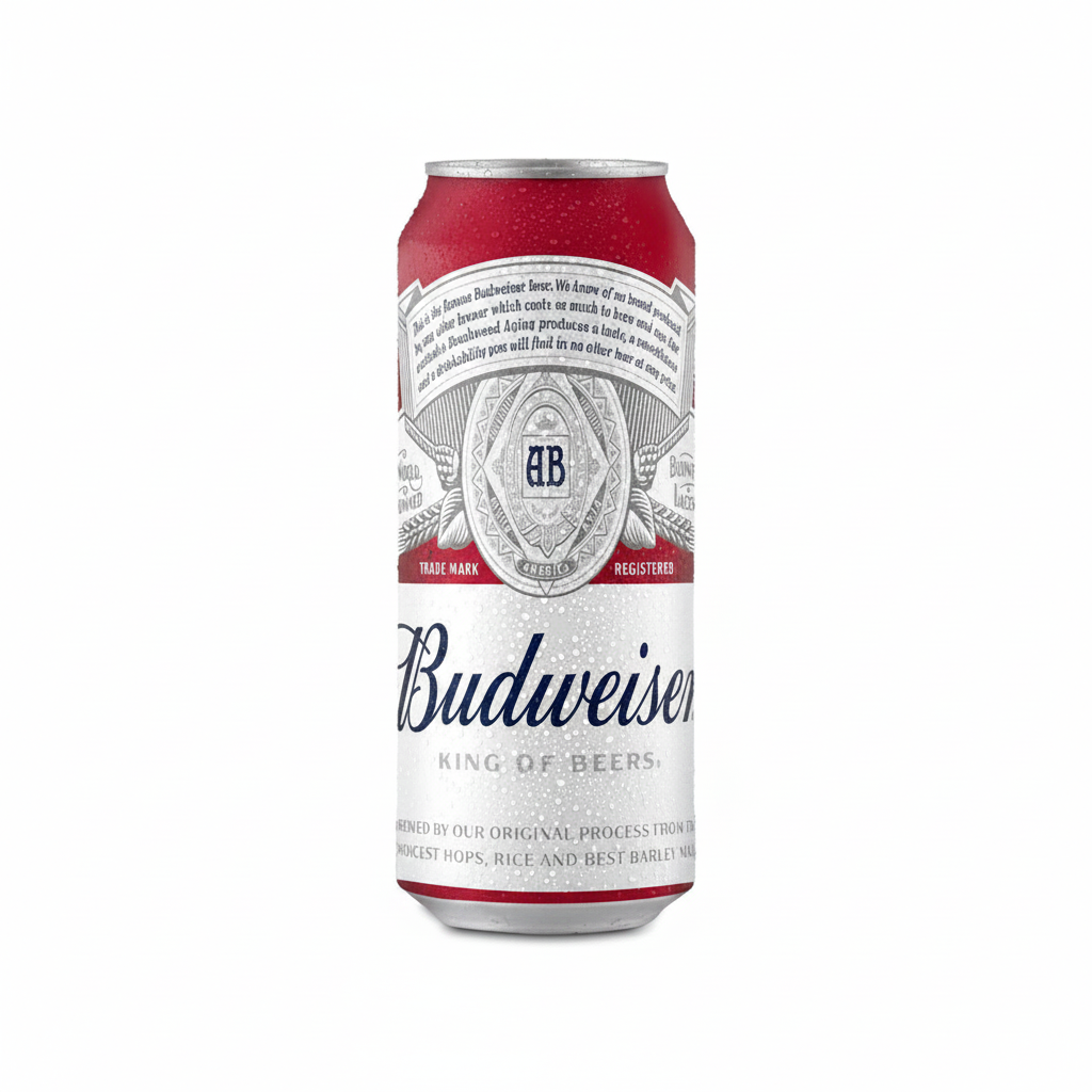 Budweiser Beer Can 500mL