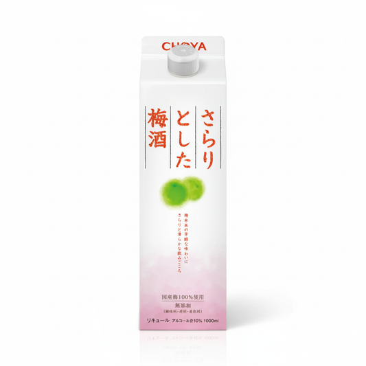 Choya Sarari Smooth Plum Wine 1L Professional Product Image