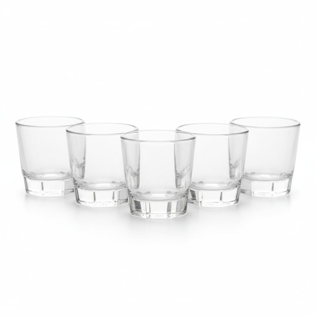Soju Shot Glasses set of 5