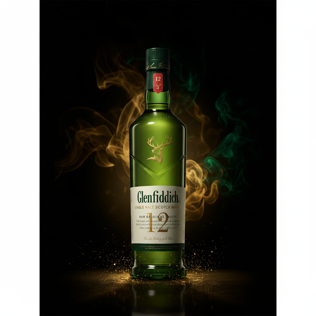 Glenfiddich 12YO Luxurious Dark Theme